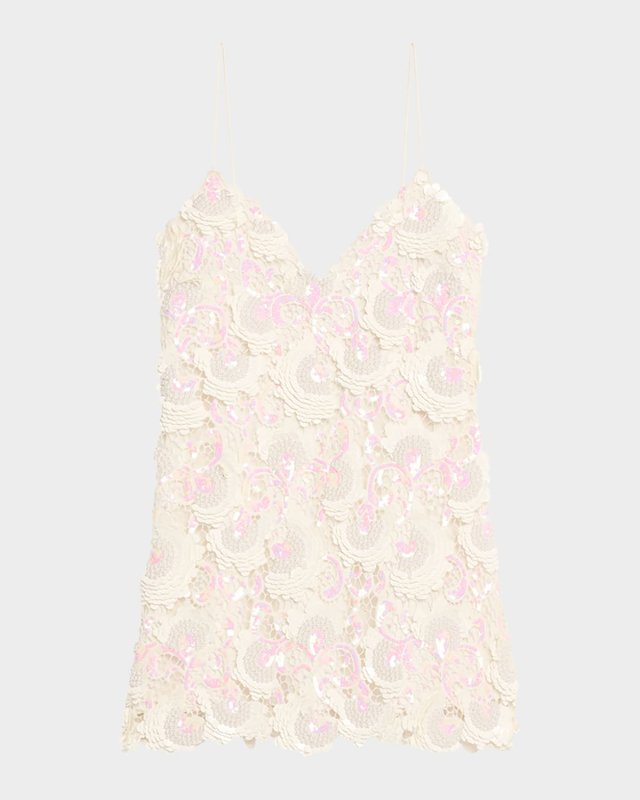 Zelia Embellished Mini Dress